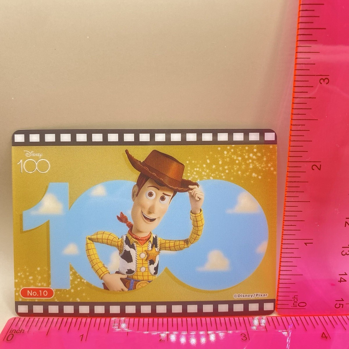 Toy Story Woody Disney 100 Trading Clear Card Japanese Bushiroad
