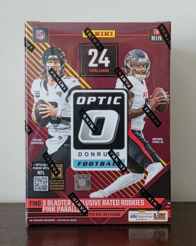 2024 Panini Donruss Optic NFL Football Blaster Box Pink Parallels SHIPS FAST