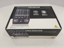 Behringer VMX300USB - Professional 3-Channel DJ Mixer with USB, BPM, and VCA