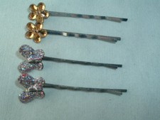VINTAGE BUTTERFLY FLOWER BOBBY PINS HAIR PINS HAIR ACCESSORY