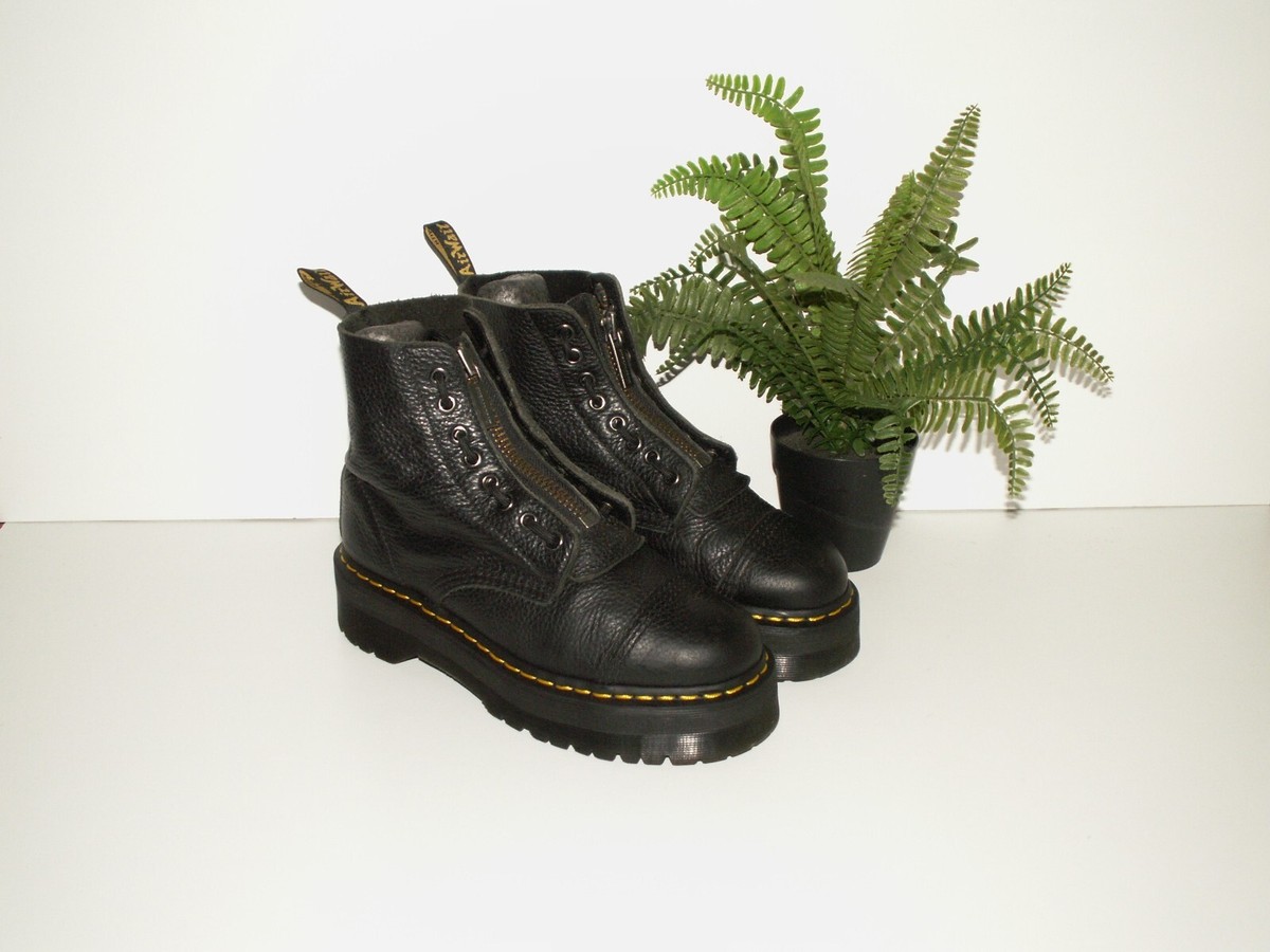 Martens SINCLAIR chunky leather quad platform boots uk eu 41