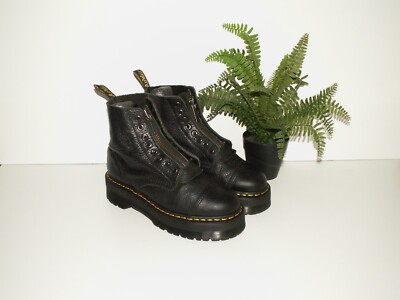 Dr. Martens SINCLAIR Chunky Leather Quad Plateau Boots UK 7 EU 41 US 9 (546)