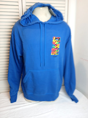 Jordan Zion Williamson Lets Dance Hoodie Men's Size Medium Blue Hooded,NBA