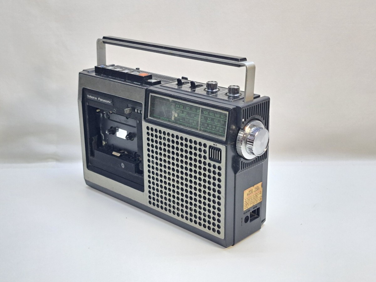 Portable tape recorder cassette radio National Panasonic RQ-542DS