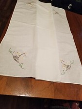 Hand Made Table Cloth 37" 36 1/2"