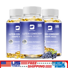 Lutein  Zeaxanthin Capsules Eye  Vision Health Vitamins Dietary Supplement