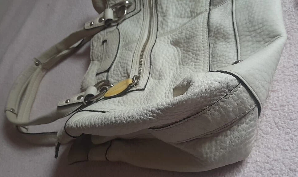 Borsa a tracolla Coach ciottoli morbida fresata cowride artigianale superiore F14682