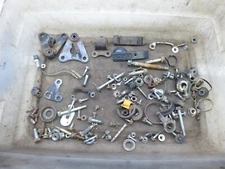 1975 Honda CB360 Twin H1152-2) misc bike bolts parts mounts brackets 