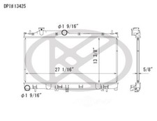 Radiator Koyo A13425 fits 2014 Subaru Forester