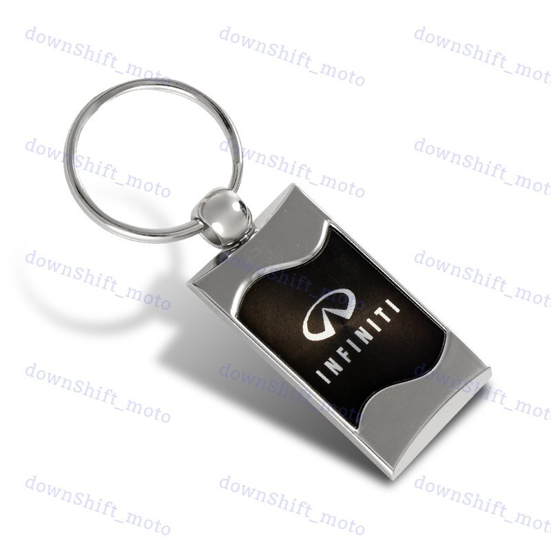 Keyring Car Infiniti Lanyard Car Carbon Fiber Style Keychain