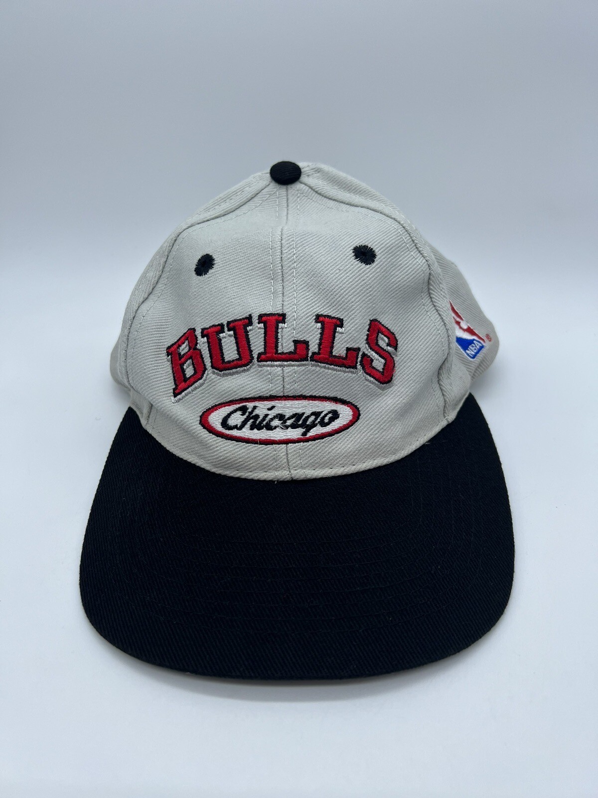 Vintage 90s Chicago Bulls NBA Snapback Cap by Logo Athletic Michael Jordan Era