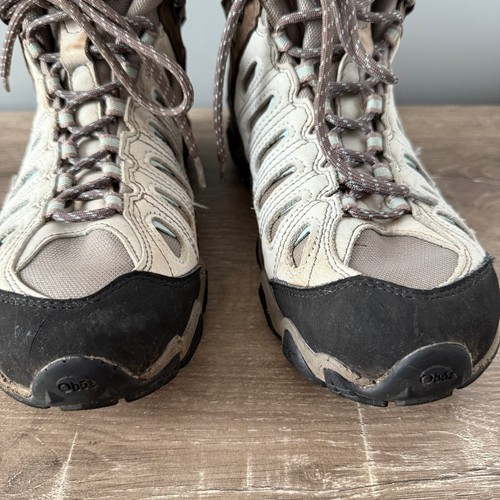 Oboz Sawtooth II Hiking Trail Boot Women 10.5 Brown Leather Mid Waterproof Shoes - Picture 5 of 12