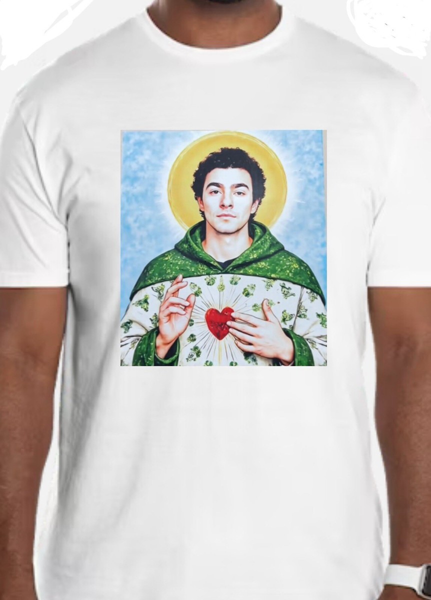 Saint LUIGI MANGIONE T-SHIRT BEAUTIFUL GRAPHICS! THE ORIGINAL DESIGN! TEE  SHIRT | eBay