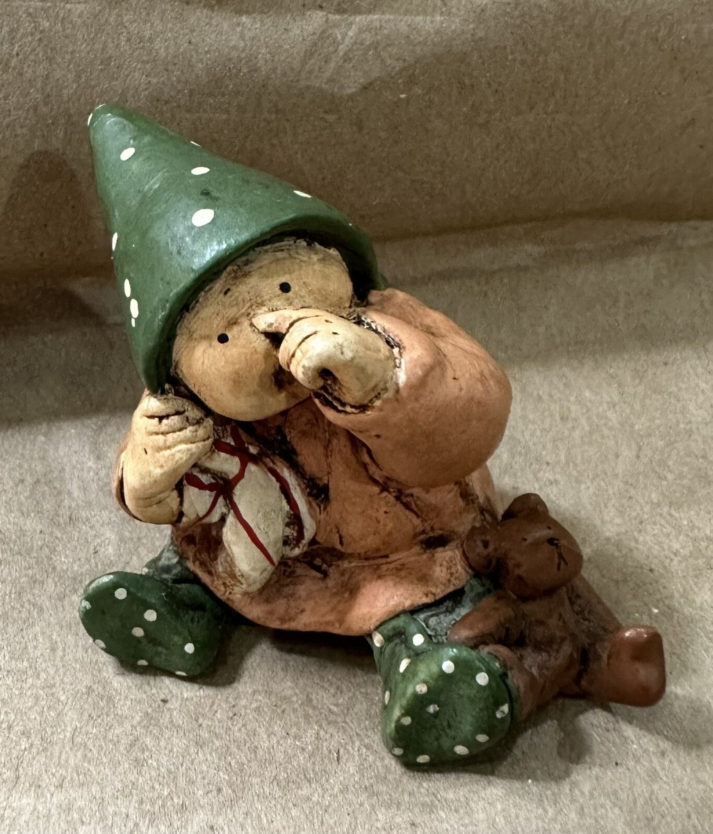 Gnomy’s ミニ Gnomy's Friends Dreaming mini figurine by Annekabouke in gnomes