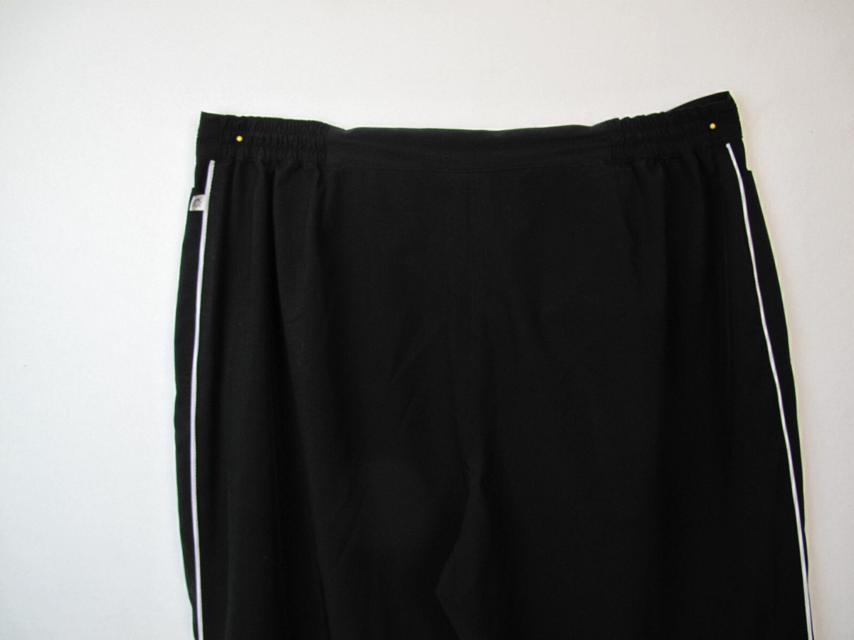 TRAINING TRACK RIBBED PANTS 黒Sサイズ Rip Stop Track Pant : Black | Surridge Sport