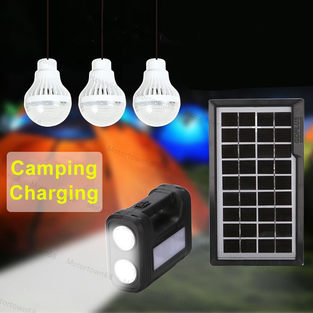 Portable Power Station Solar Generator Panel Power Bank Outlet Camping