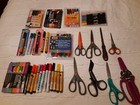 Art Supplies Paint Markers Scissors Fabric Markers