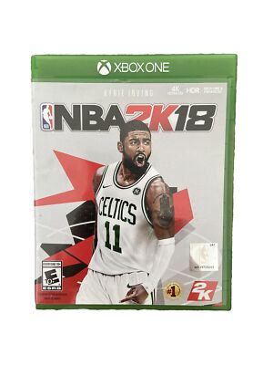 NBA 2K18 xbox one video game KYRIE IRVING
