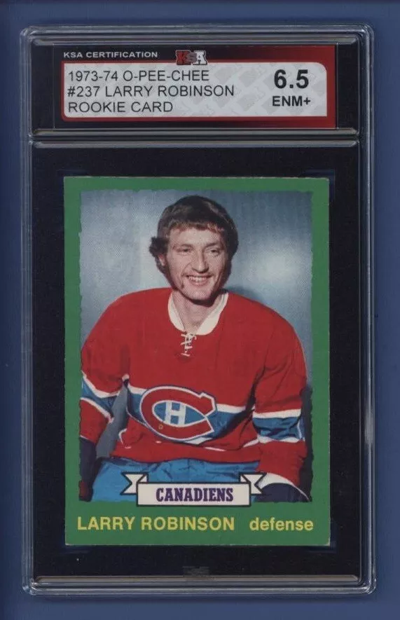 Larry Robinson trading card