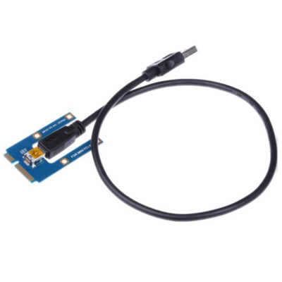 USB 3.0  PCI-E to PCIe PCI Express 1X to 16X Extender Riser Card Adapter6025