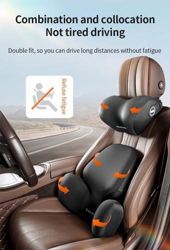 Car Lumbar Support Pillow Auto Neck Pillow Waist Support Universal Cushion - 第 24/35 張圖片