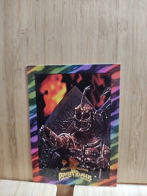 Mighty Morphin POWER RANGERS  #AN-8 LORD ZED 1994 Trading Card  FREE POST