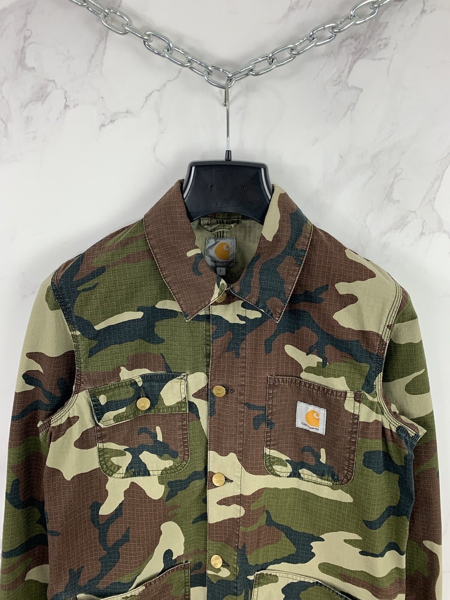 Carhartt Digger Coat Camo Pattern Size S | eBay