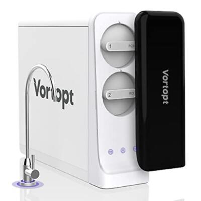 Vortopt Reverse Osmosis System Under Sink, 600GPD Fast 17 *5.4 *16 , White 