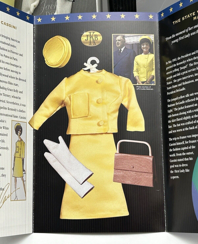 Franklin Mint Jackie O Kennedy 16" Doll Clothes Oleg Cassini Outfit 60s Suit Acc - Picture 4 of 18