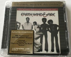 Earth Wind Fire That S The Way Of The World Mfsl Super Audio Cd Brand New Ebay