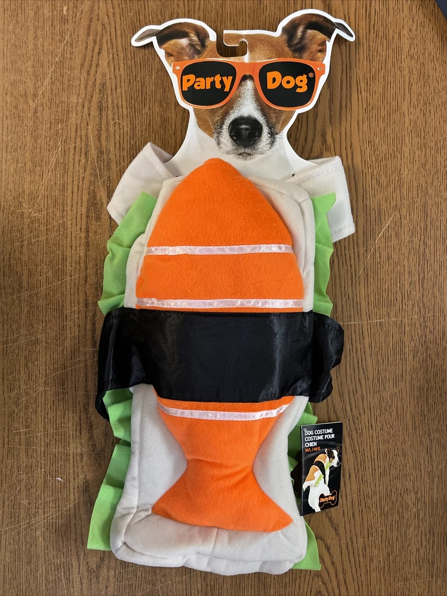 Dog sushi costume deals