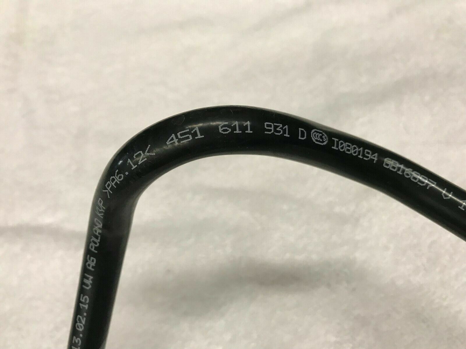 LAMBORGHINI HURACAN LP610 BRAKE BOOSTER VACUUM PIPE HOSE OEM 4S1611931D