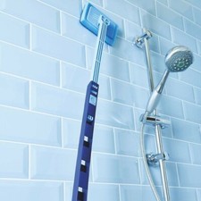 Telescopic Bathroom Scrubber Tile Cleaner with 3 Replacement Heads