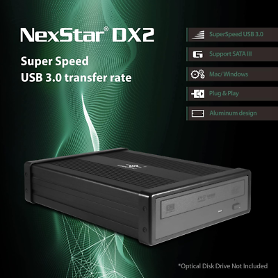 Vantec Nexstar DX2 USB 3.0 External Enclosure Design for 5.25