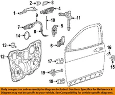 CHRYSLER OEM 18-23 Cherokee Rear Door Lock Hardware-Handle, Outside 1SZ34NRVAD