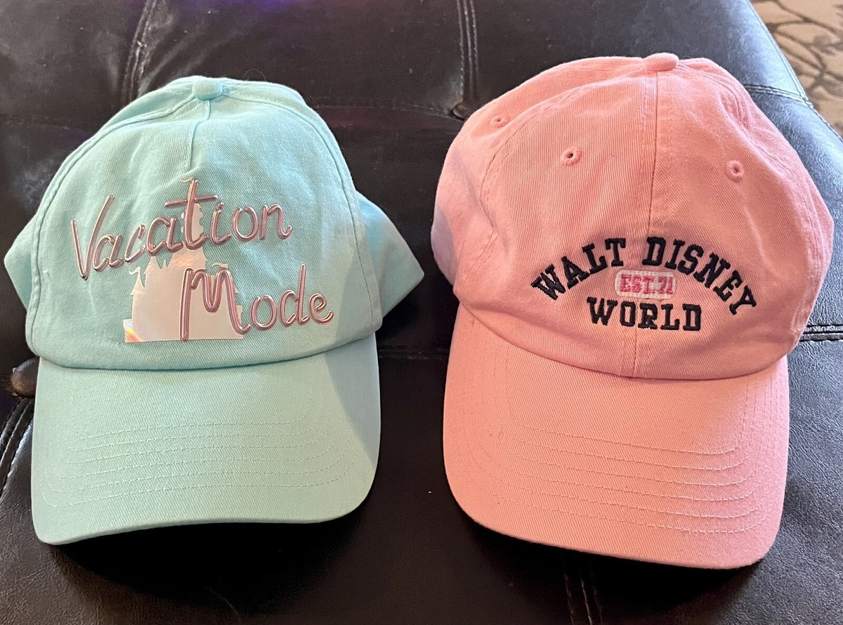 Walt Disney World Parks Hats Vacation Mode And World | eBay