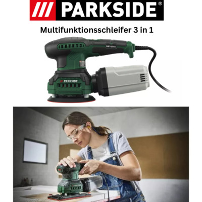 Multifunktionsschleifer 3 in 1 Schleifer PARKSIDE PMFS 200C3 Schleifmaschine NEU