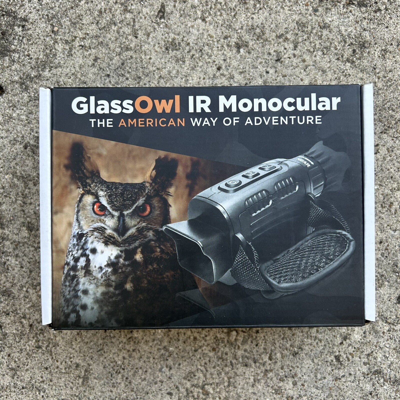 Creative XP GlassOWL Digital Night Vision Monocular IR HighTech Spy