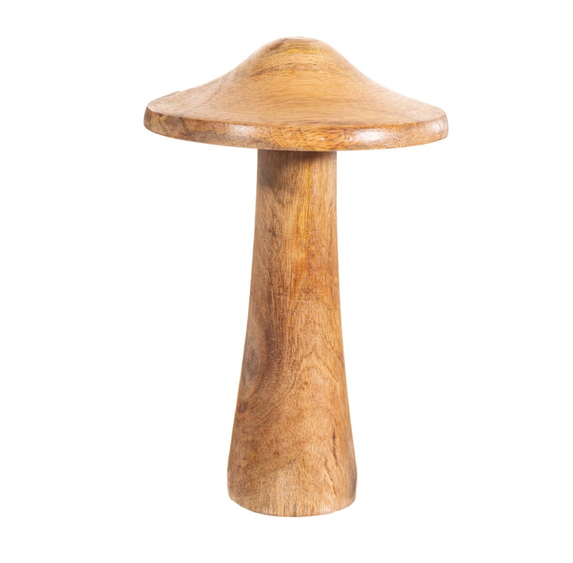 Sass & Belle Standing Wooden Mushroom Ornament Autumn Woodland Forest Decor 20cm