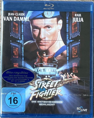 Street Fighter - Jean-Claude van Damme, Film Blu-Ray, NEU, OVP