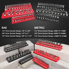 Magnetic Socket Organizer Storage Holder Tray 143812 Drive Saemetric Us