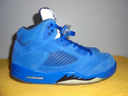 jordan 5 blue suede size 11