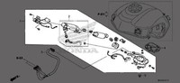 Honda 2016-2017 VFR Kraftstoffpumpenbaugruppe 16700-MGH-641 Neu OEM