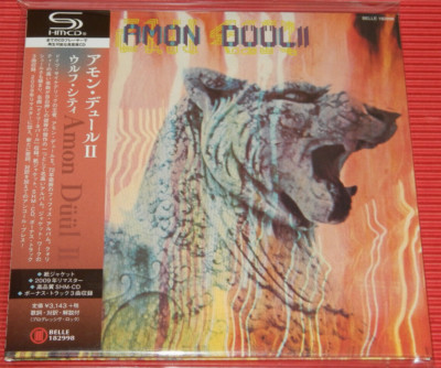 AMON DUUL II Wolf City with BONUS TRACKS JP MINI LP SHM CD