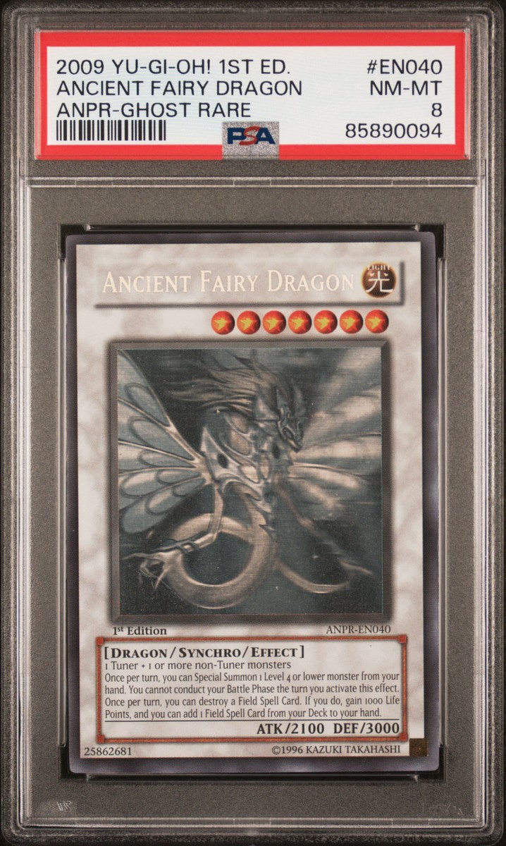 2009 YUGIOH 1ST ANPR-EN040 ANCIENT FAIRY DRAGON GHOST RARE 2009 YUGIOH 1ST ANPR-EN040 ANCIENT FAIRY DRAGON GHOST RARE