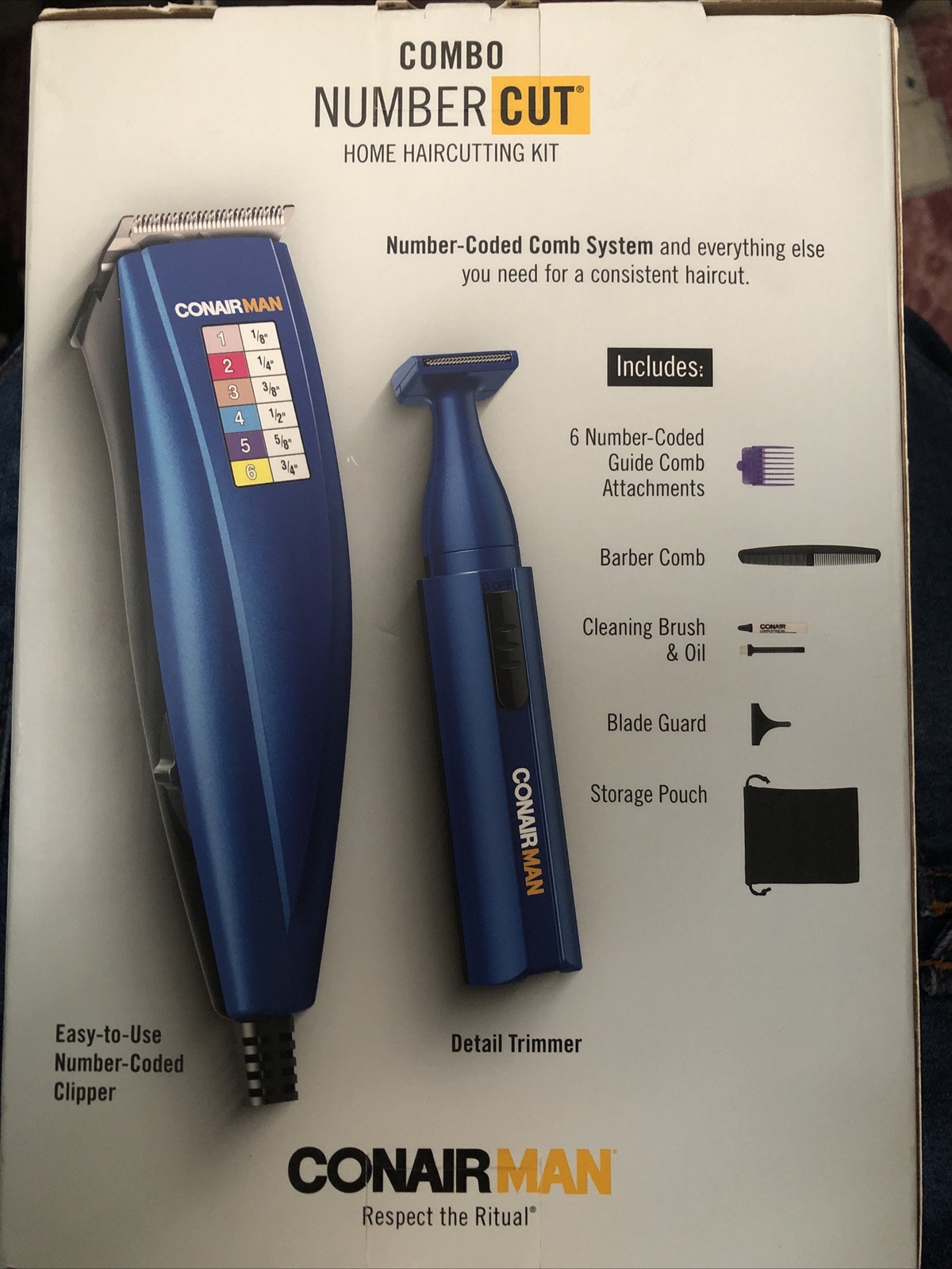 Conair Combo Number Cut&nbsp; Home Haircutting Clippers Kit HC315N Brand New