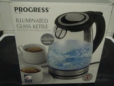 Image of Progress Illuminated Glass Kettle, 1.7 Litre, 2200 W