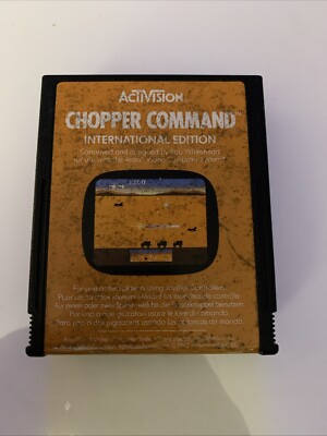 Chopper Command (1981) for ATARI VCS 2600 (1982) (Modul) working Classic 8-bit