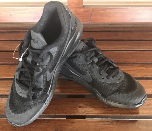 Nike AIR MAX OKETO (GS) Triple Black Athletic Running Shoes Youth Sz 6 NEW  192499832436 | eBay
