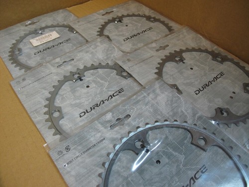 SHIMANO Dura Ace FC 7800 Chain Rings Chainring 130 BCD 53 52 50 42 39 New Rare - Picture 3 of 4